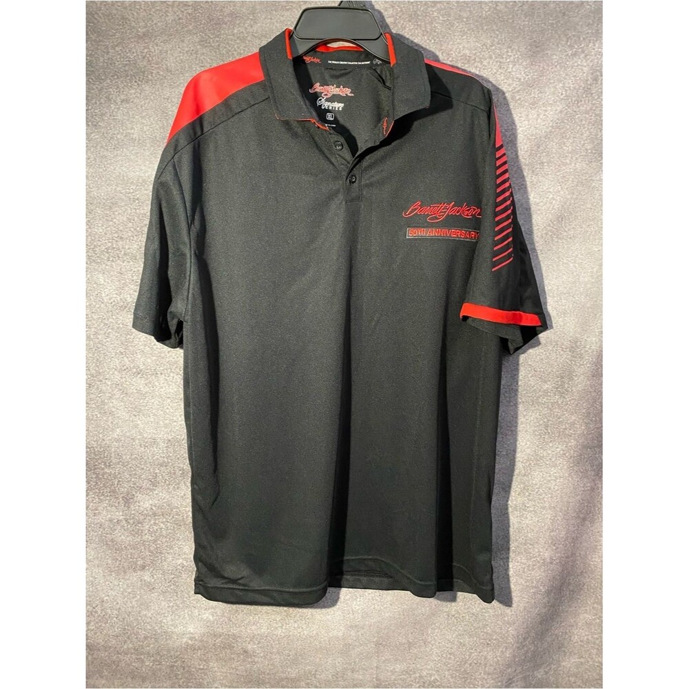 Barrett-Jackson Signature Series 50th Anniversary Performance Polo Shirt XL